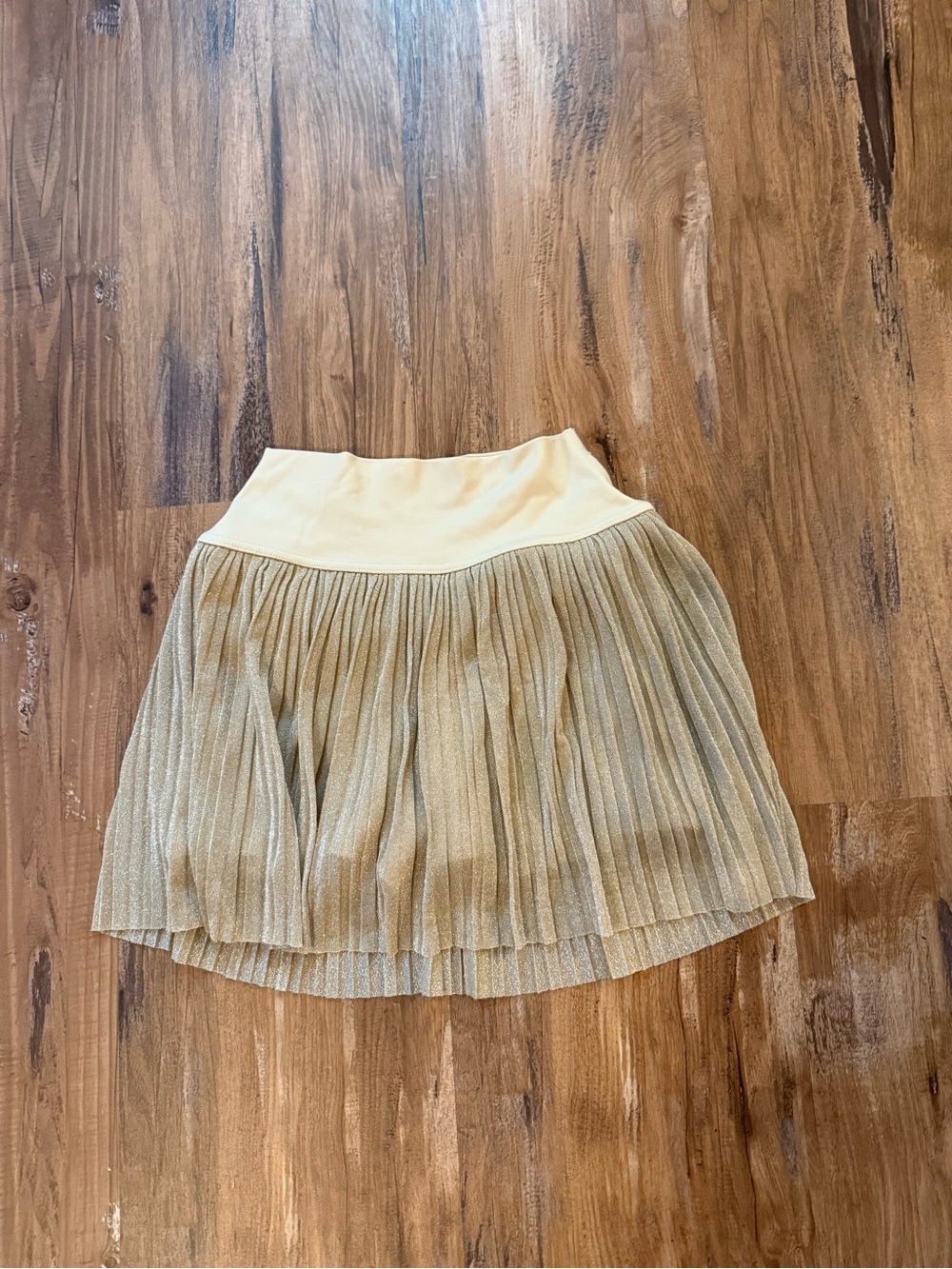 NWT aerie Pleated Glitter Skort